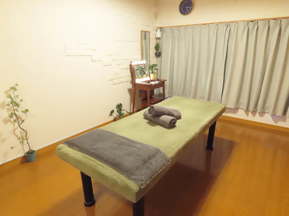 姿勢改善の様子